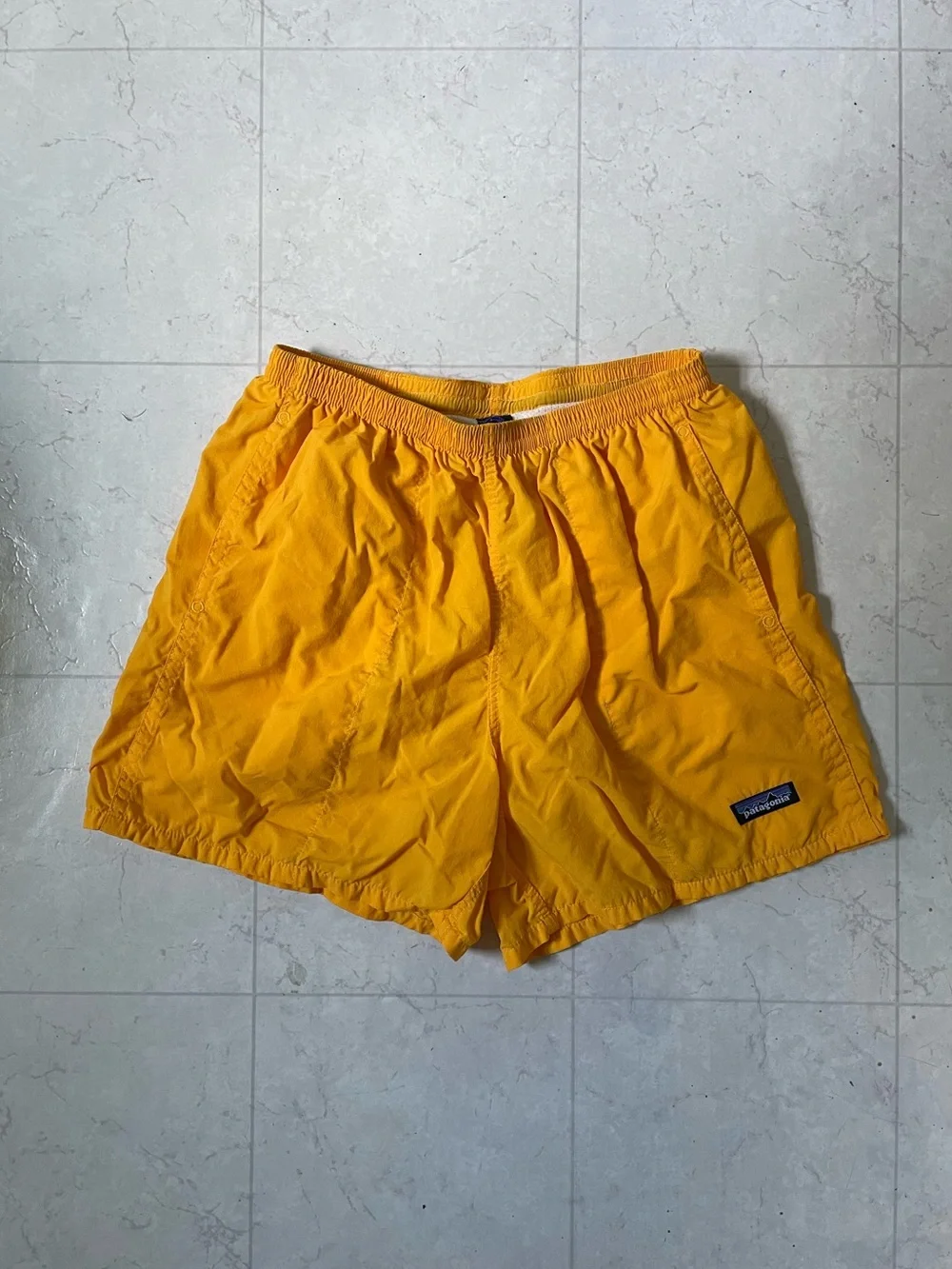 Vintage Patagonia Yellow Baggies